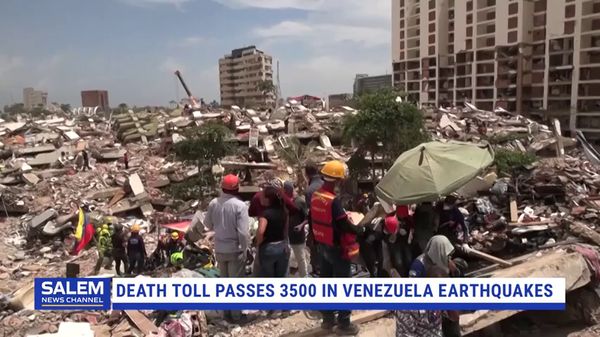 Death Toll Tops 3,500 After Venezuela Earthquakes