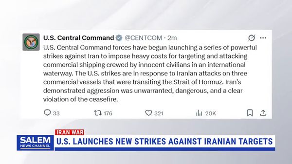U.S. Launches New Strikes Against Iranian Targets