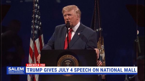 Trump Gives July 4 Speech On National Mall For U.S. 250th Anniversary