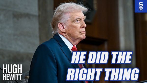 Trump Did the Right Thing