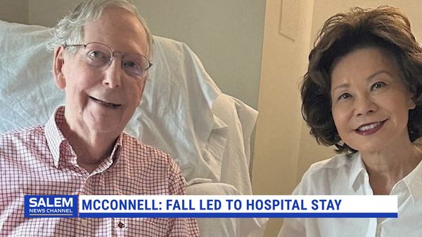 McConnell Says Fall Led To Recent Hospitalization