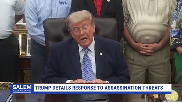 Trump Says Iran Would Face Destruction if He Is Assassinated
