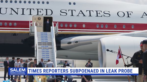 New York Times Reporters Subpoenaed In Air Force One Leak Probe