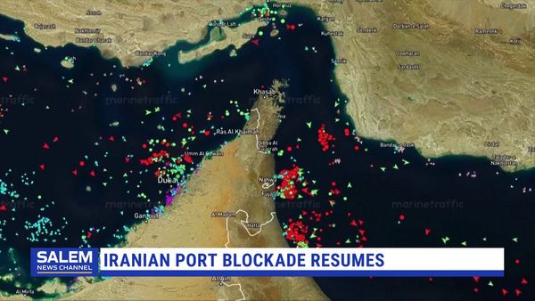 Iranian Port Blockade Resumes As U.S.-Iran Conflict Escalates