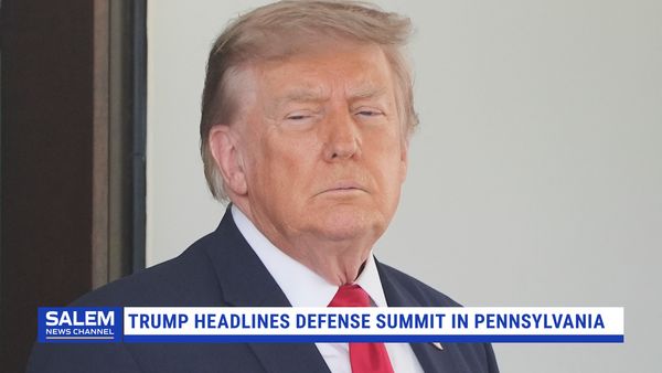 Trump Headlines Defense Summit In Pennsylvania