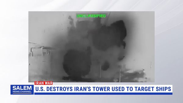 U.S. Destroys Iran's Surveillance Tower Used To Target Ships In Hormuz