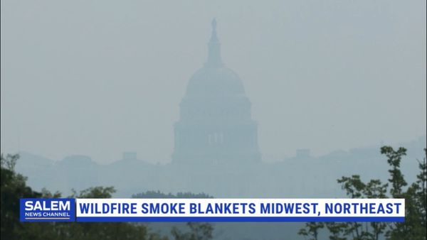 Canada Wildfire Smoke Blankets U.S. Midwest, Northeast With Hazardous Air