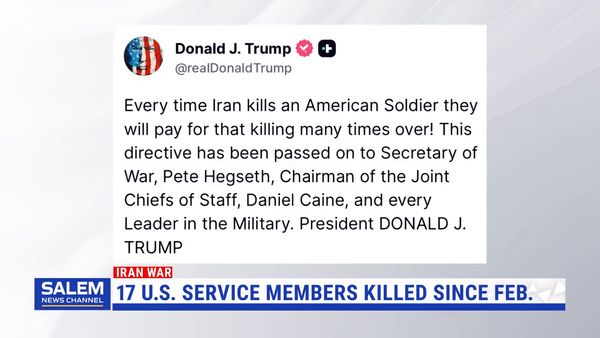 Trump: Warns Iran Will Pay "Many Times Over" For Killing American Service Members
