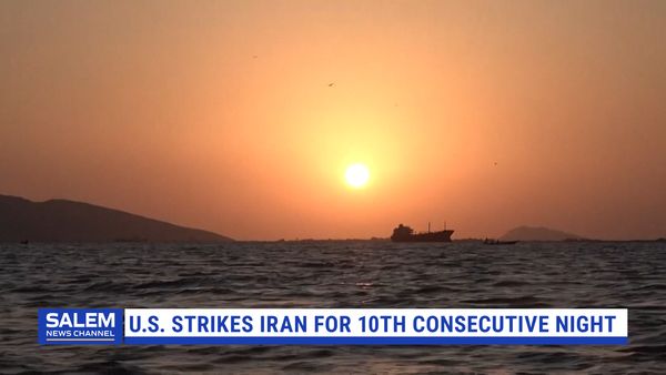 U.S. Strikes Iran For 10th Consecutive Night