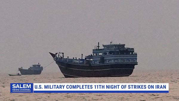 U.S. Military Completes 11th Consecutive Night Of Strikes On Iran