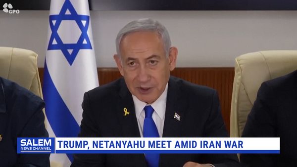 Trump, Netanyahu Meet As Iran War Continues
