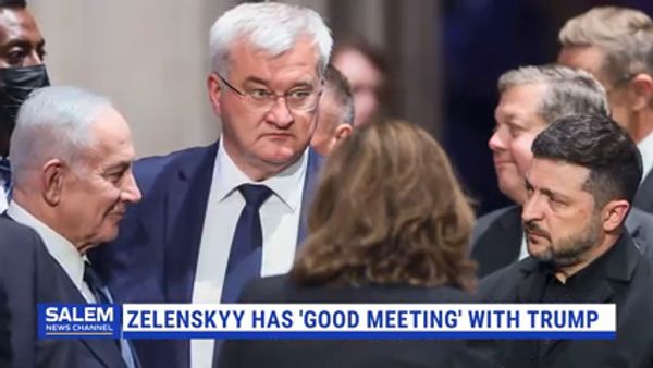 Zelenskyy Has 'Good Meeting' With Trump As He Seeks More Cooperation With U.S.