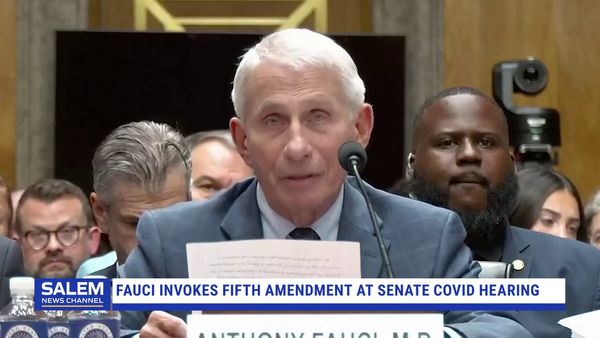 Fauci Invokes Fifth Amendment, Declines To Testify At Senate COVID Hearing
