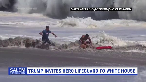 Trump to Honor California Lifeguard After Dramatic Ocean Rescue