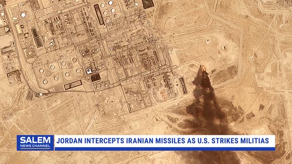 Jordan Intercepts Iranian Missiles As Regional Conflict Escalates