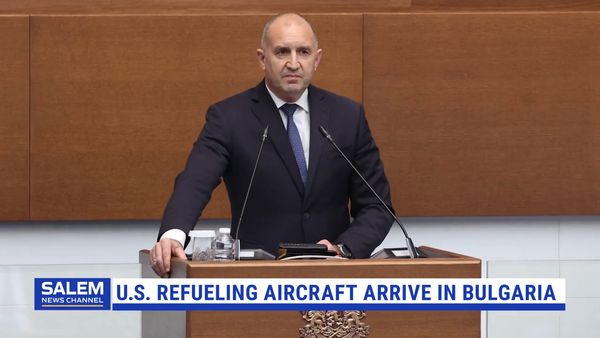 First U.S. Refueling Aircraft Arrive At Air Base In Bulgaria To Support Middle East Operations