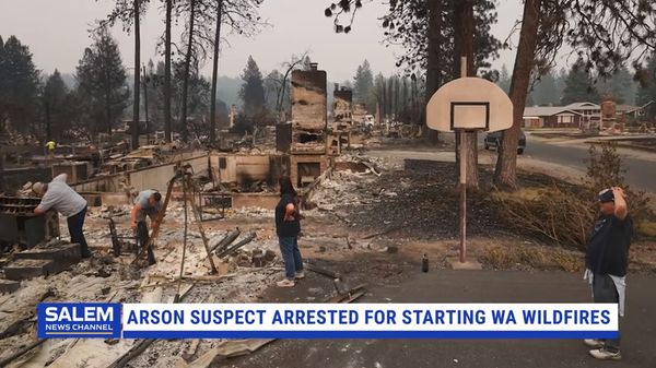 Man Charged With Setting Spokane Wildfire Went To Prison For Killing His Father