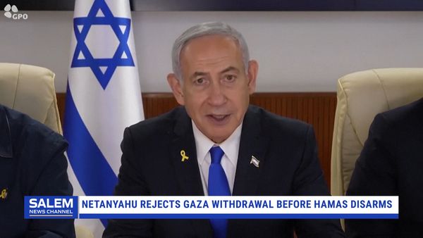 Netanyahu Says Israel Will Not Leave Gaza Until Hamas Is Disarmed