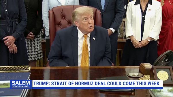 Trump Says Strait Of Hormuz Deal Could Come This Week