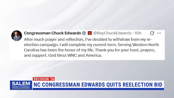 NC Congressman Edwards Quits Reelection Bid After Committee Finds Inappropriate Conduct
