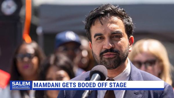 NYC's Mayor Mamdani Gets Booed Off Stage In Staten Island
