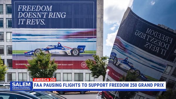 FAA To Pause Flights At Washington Airport To Support Freedom 250 Grand Prix