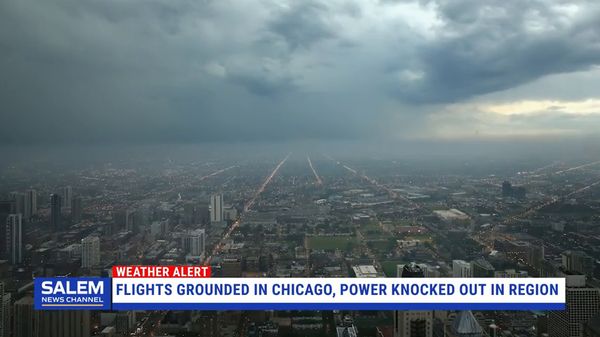Flights Grounded In Chicago, Power Knocked Out As Severe Weather Pounds Illinois, Indiana