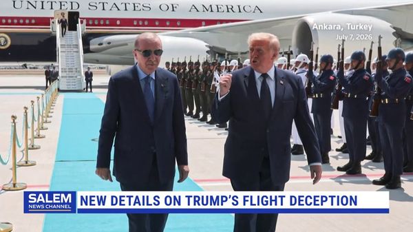 Reporter Aboard Trump’s Decoy Flight Describes Secret Security Operation