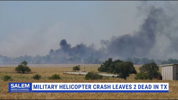 Army Helicopter Crash Kills 2 In Central Texas