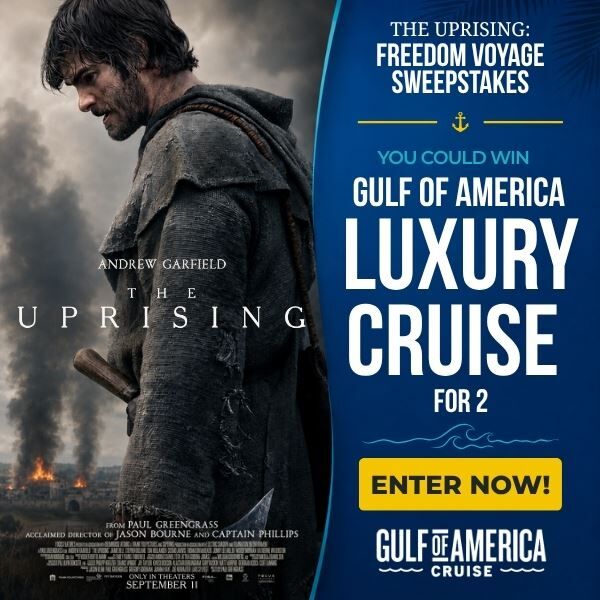 Enter to win a Cruise for 2 to the Gulf of America!