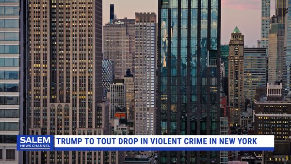 Trump to Tout Historic Drop in Violent Crime During New York Visit