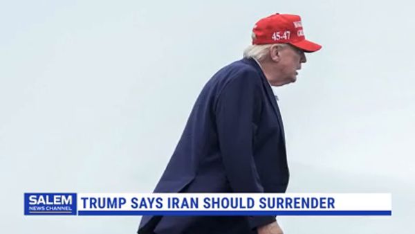 Trump Says Iran Should Surrender