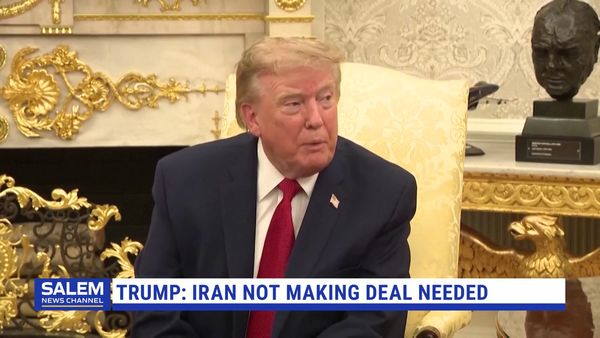 Trump Says Iran Won’t Make Deal Needed To End War