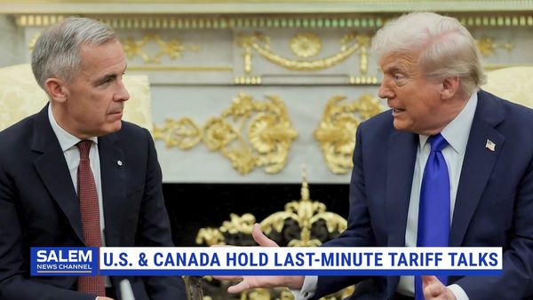 U.S. And Canada Hold Last-Minute Talks To Stop Trump’s 50% Tariffs