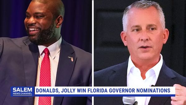 Donalds, Jolly Win Florida Governor Nominations