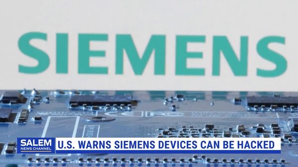 U.S. Warns Siemens Devices Can Be Hacked Amid Fears Iran Is Breaching Water Plants