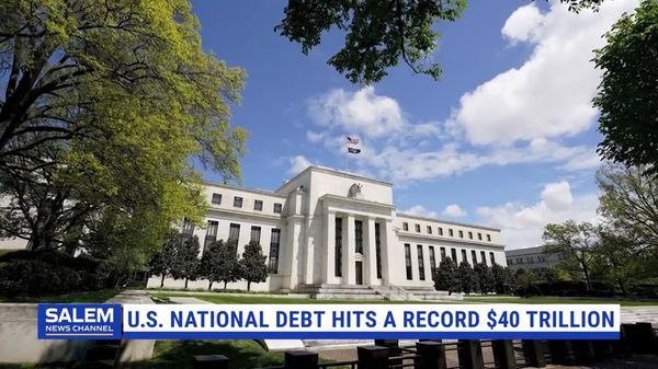 U.S. National Debt Hits Record $40 Trillion