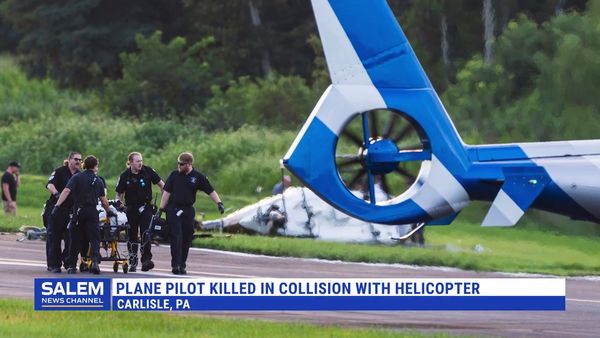Airplane Pilot Killed In Collision With Pennsylvania Police Helicopter Near Runway