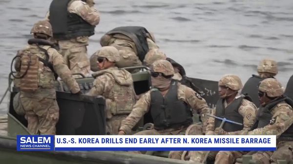 U.S.-South Korea Drills End Early After North Korea Missile Barrage