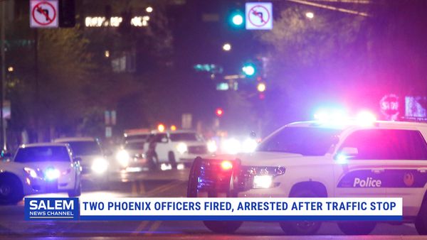 Two Phoenix Officers Fired, Arrested After Violent Traffic Stop