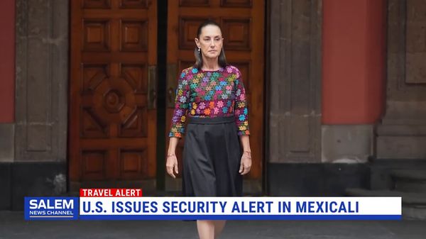 U.S. Issues Security Alert In Mexican Border City, Suspends Consular Activities