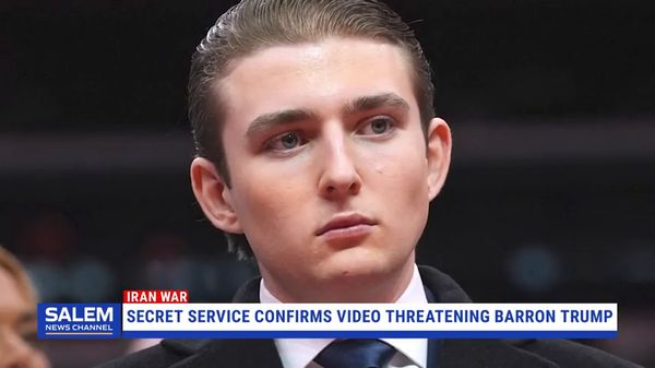 Secret Service Confirms Awareness Of Iranian State Media Video Threatening Barron Trump's Life