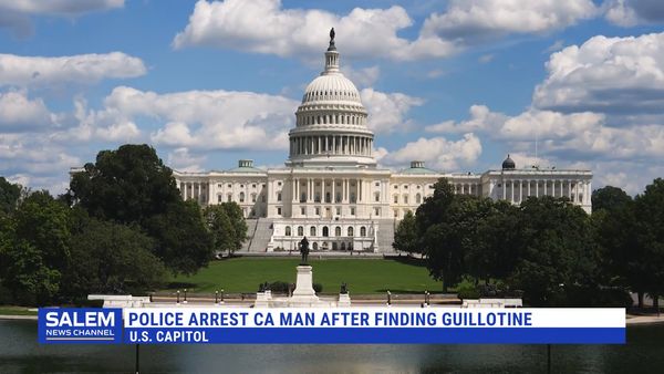 California Man Arrested After Police Find Guillotine Near U.S. Capitol