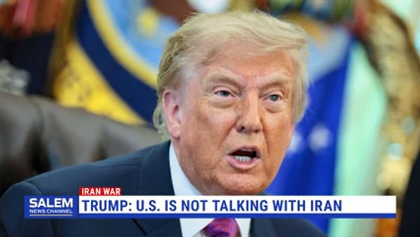 Trump Says U.S. Is Not Talking With Iran