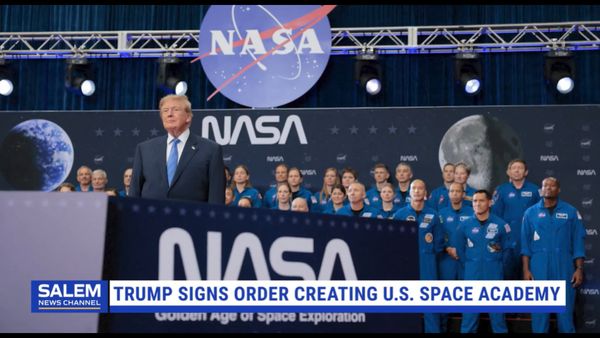 Trump Signs Order To Create U.S. Space Academy