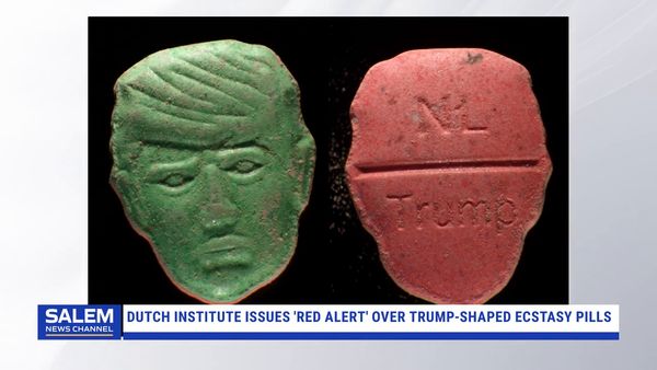 Dutch Institute Issues 'Red Alert' Over Potentially Lethal Trump-Shaped Ecstasy Pills