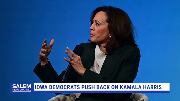 Iowa Democrats Distance Themselves From Kamala Harris