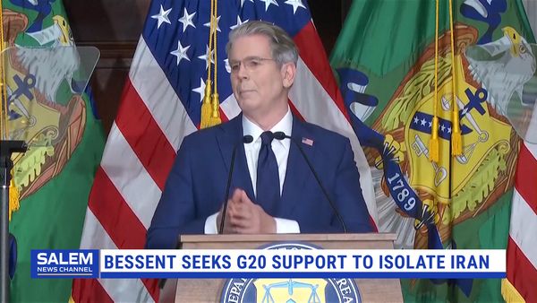 Bessent Seeks G20 Support To Isolate Iran