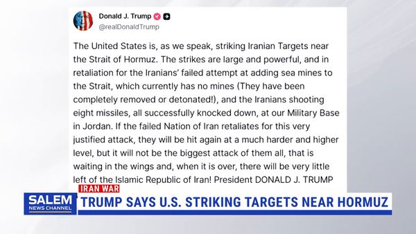 U.S. & Iran Trade Strikes