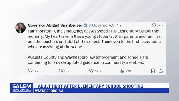 Virginia Elementary School Shooting Injures 1